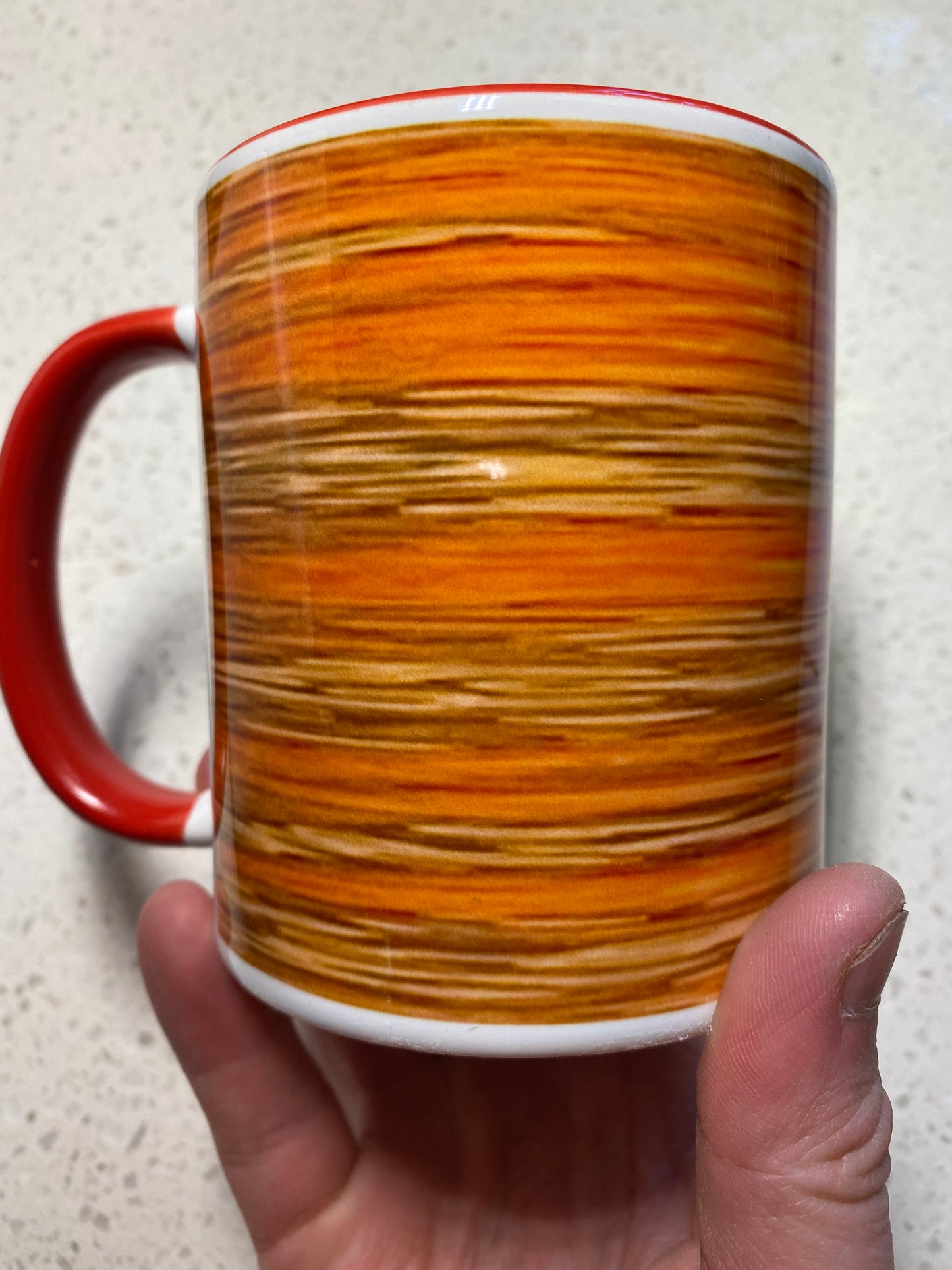 Reflective Sunset Coffee Mug