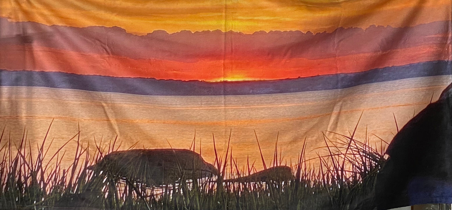 Beach Sunset Beach/ Bath Towel