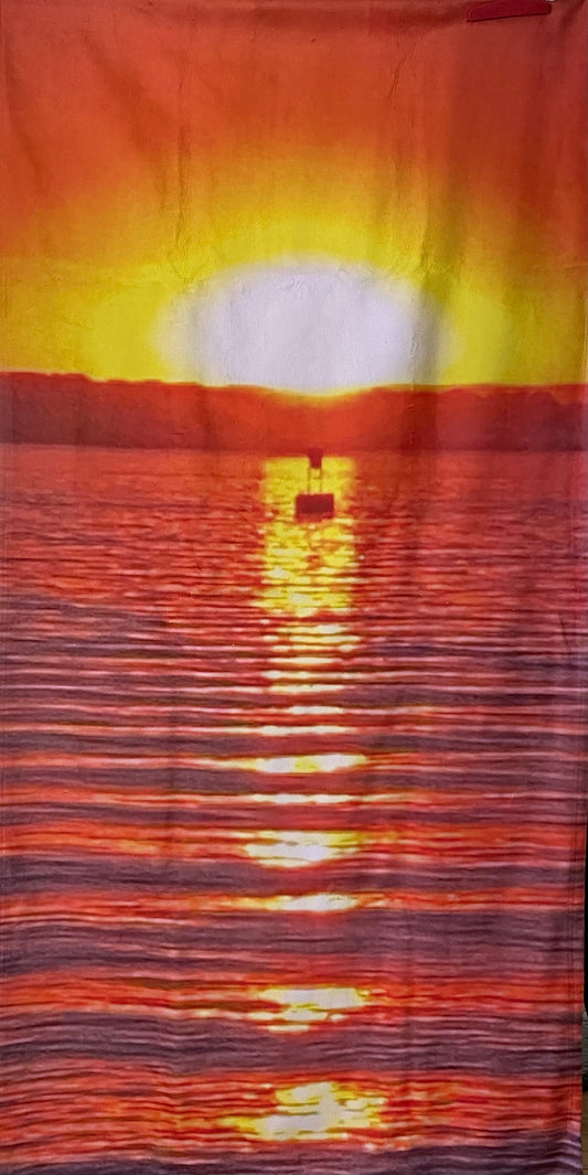 Beach Sunset Beach/ Bath Towel