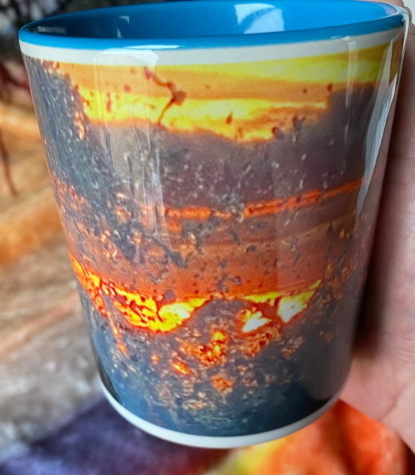 Fire and Ice Sunset Mug