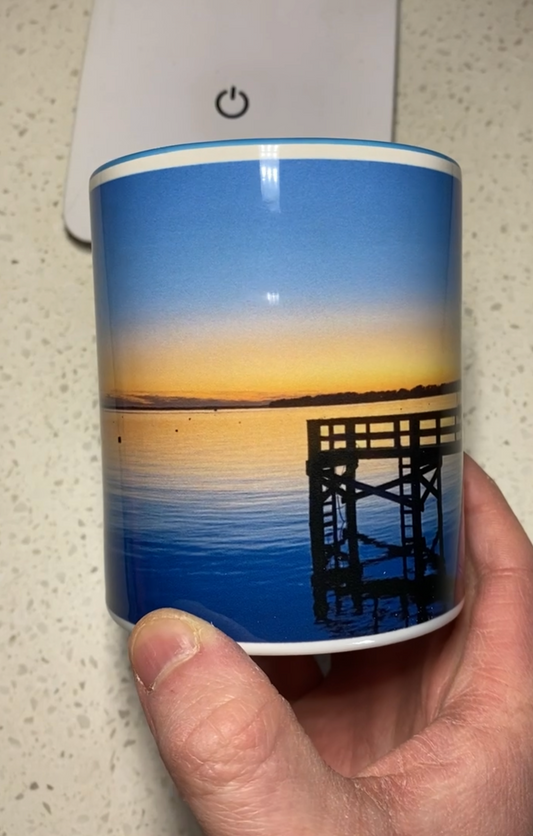 Deep Sea Blue Coffee Mug