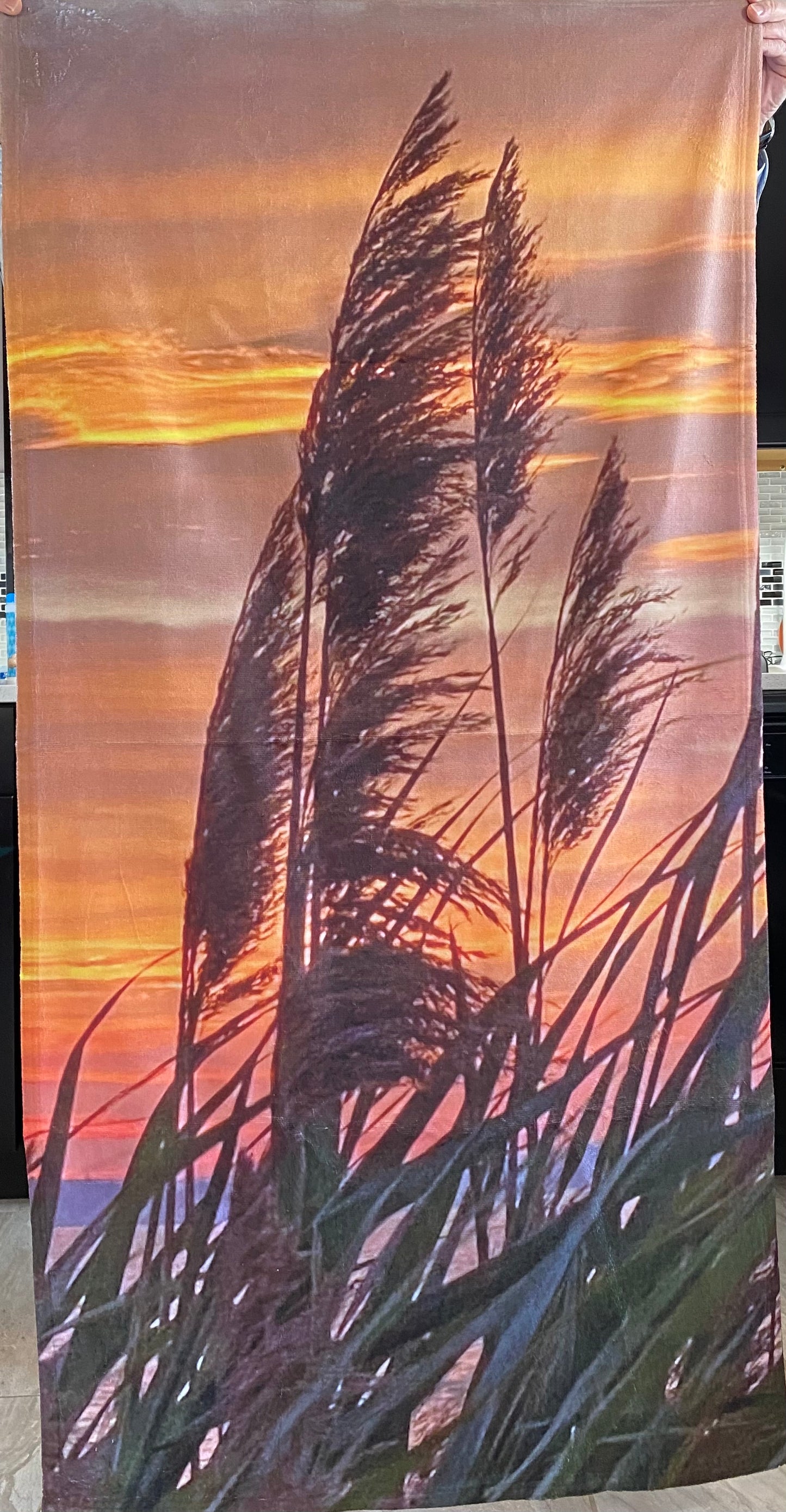 Cattail Sunset Beach/ Bath Towel